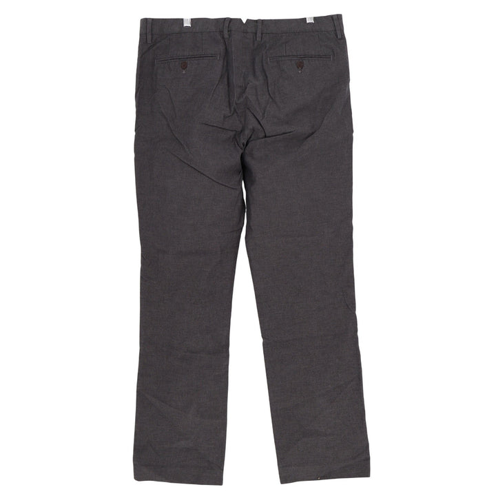 Bonobos Mens Grey Micro Pattern Cotton Chino Pants 36x31 Straight Leg DVA 946