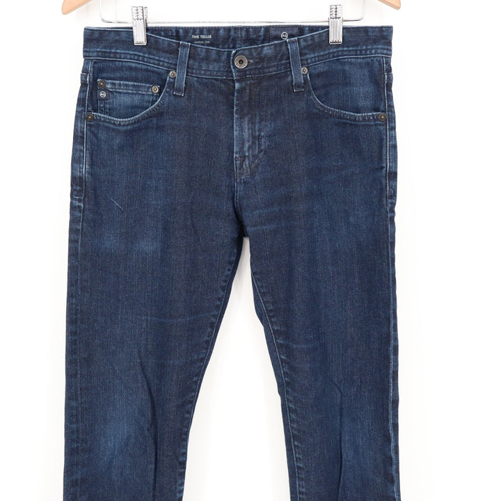 AG Adriano Goldschmied Tellis Jeans Mens 30x32 Blue Modern Slim Fit Tapered Leg