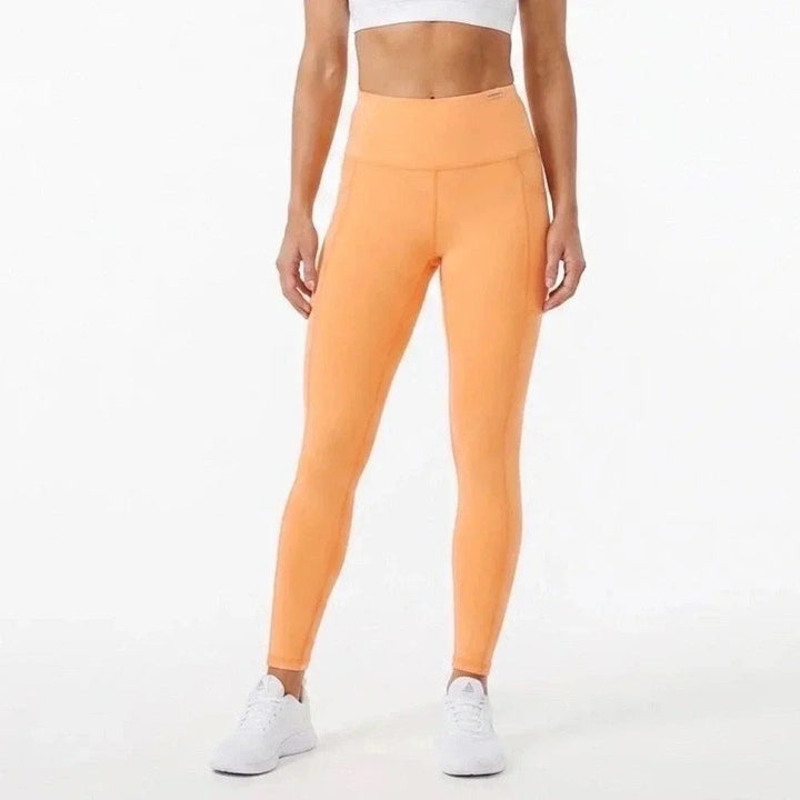 DSG Momentum 7/8 High Waisted Leggings Vintage Orange Womens Small NWT