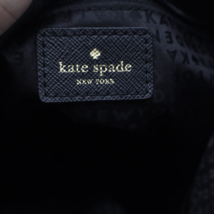 Kate Spade Black Nylon Hobo Shoulder Bag Gold Hardware
