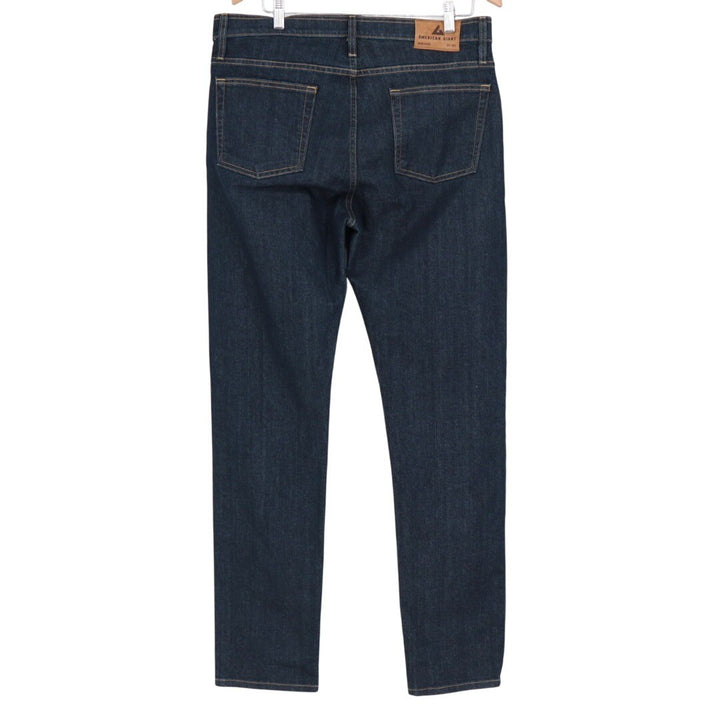 American Giant Men's Dakota Straight Pant Rinse Dark Size 34 Made in USA