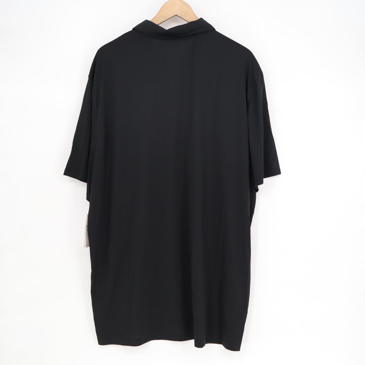 Nike Dri-FIT Legacy Polo Shirt Men's 2XL Black Golf Tennis Performance Pullover