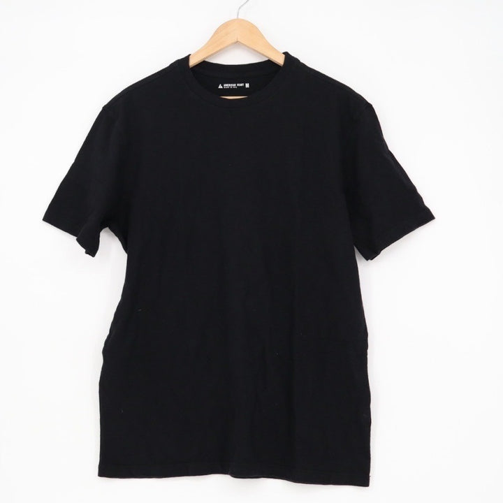 American Giant Mens Black Crew Neck T Shirt Made in USA Size Medium