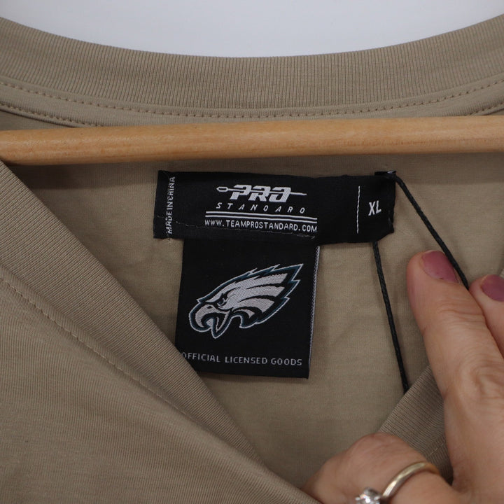 Pro Standard NFL Philadelphia Eagles Taupe Crop T-Shirt XL