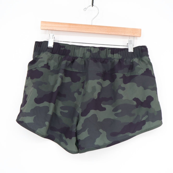 Old Navy Quick Dry Running Shorts Womens Medium Petite Black Stretchtech Active