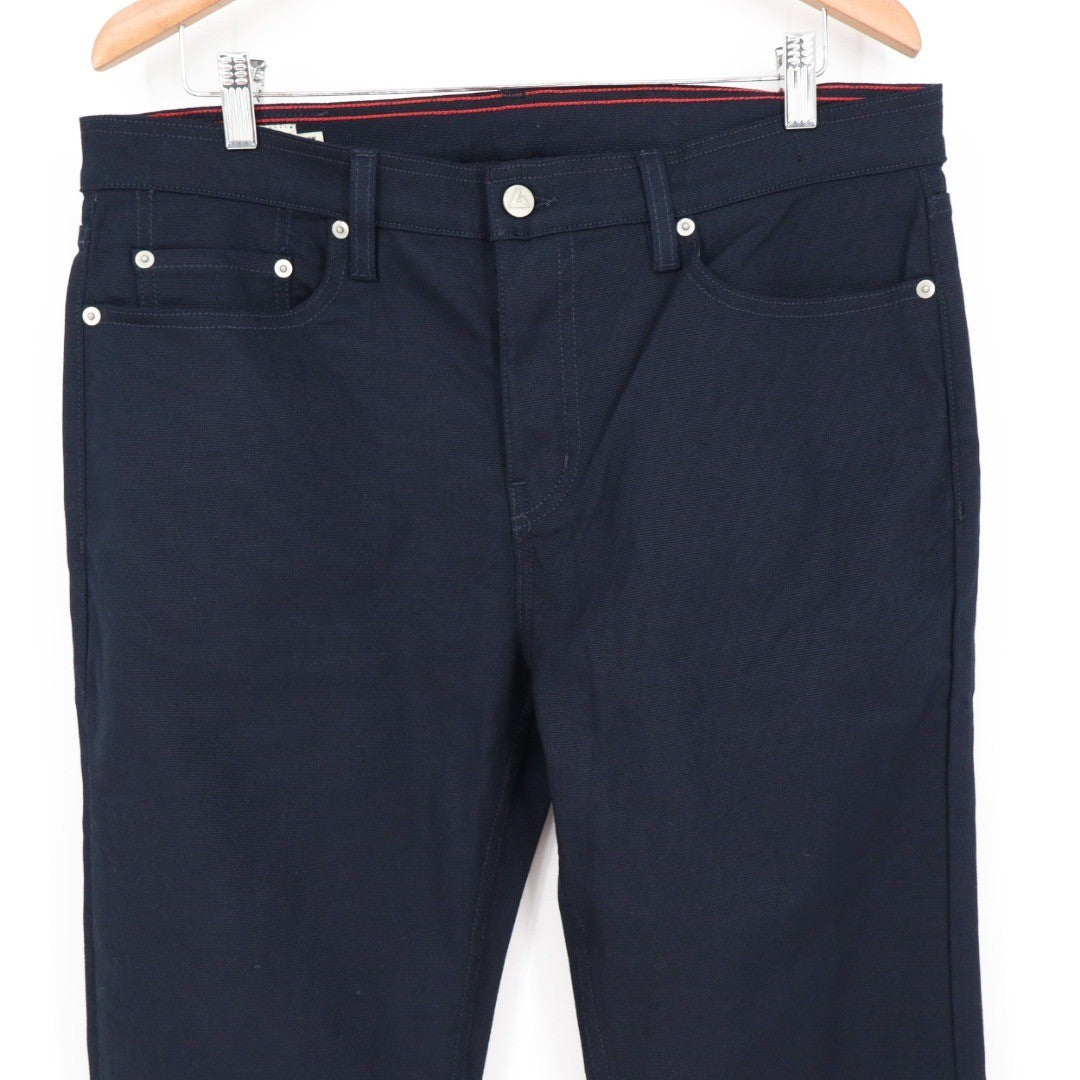 American Giant The Roughneck Pant Made In USA Size 34X34 Navy Blue