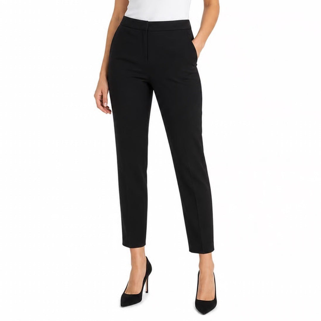 The Limited Stretch Black Dress Pants Womens Size 2 Slim Tapered Office Trousers