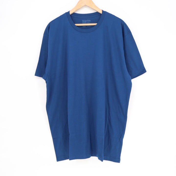 Fresh Clean Threads T-Shirt Mens 2XL Blue Cotton Short Sleeve Crew Neck Pullover