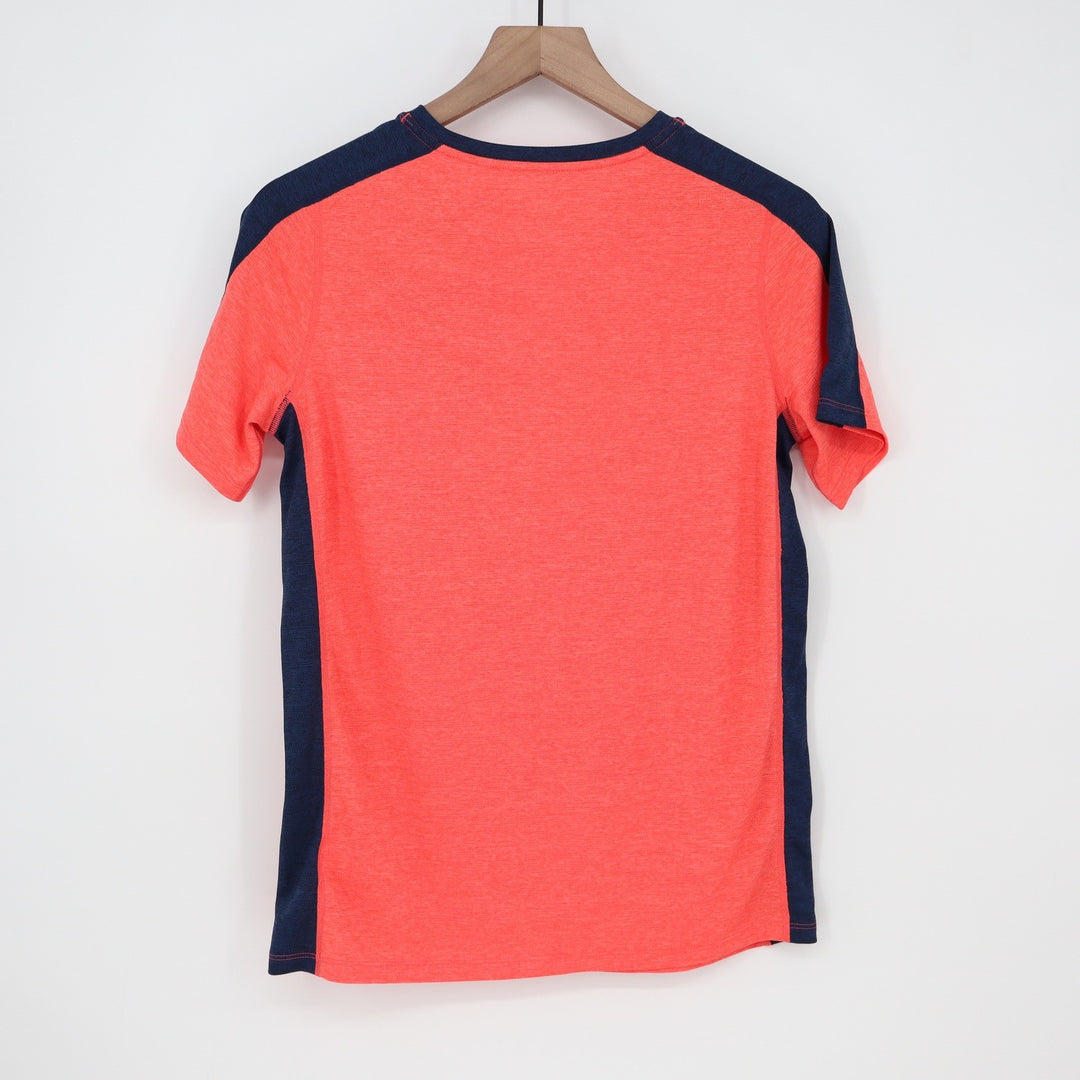 DSG Boys XL 18 Pieced Graphic Movement Tee Cabana Coral Navy Basketball 1989 NEW