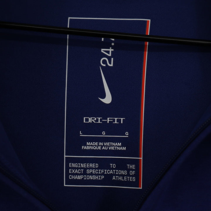 Nike Mens Dri-FIT 24.7 Training Half Zip Pullover Royal Blue Large