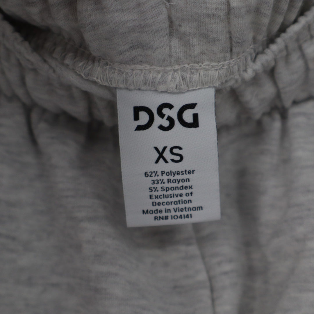 DSG Womens So Soft Cinch Pant Light Heather Grey Jogger Sweatpants XS