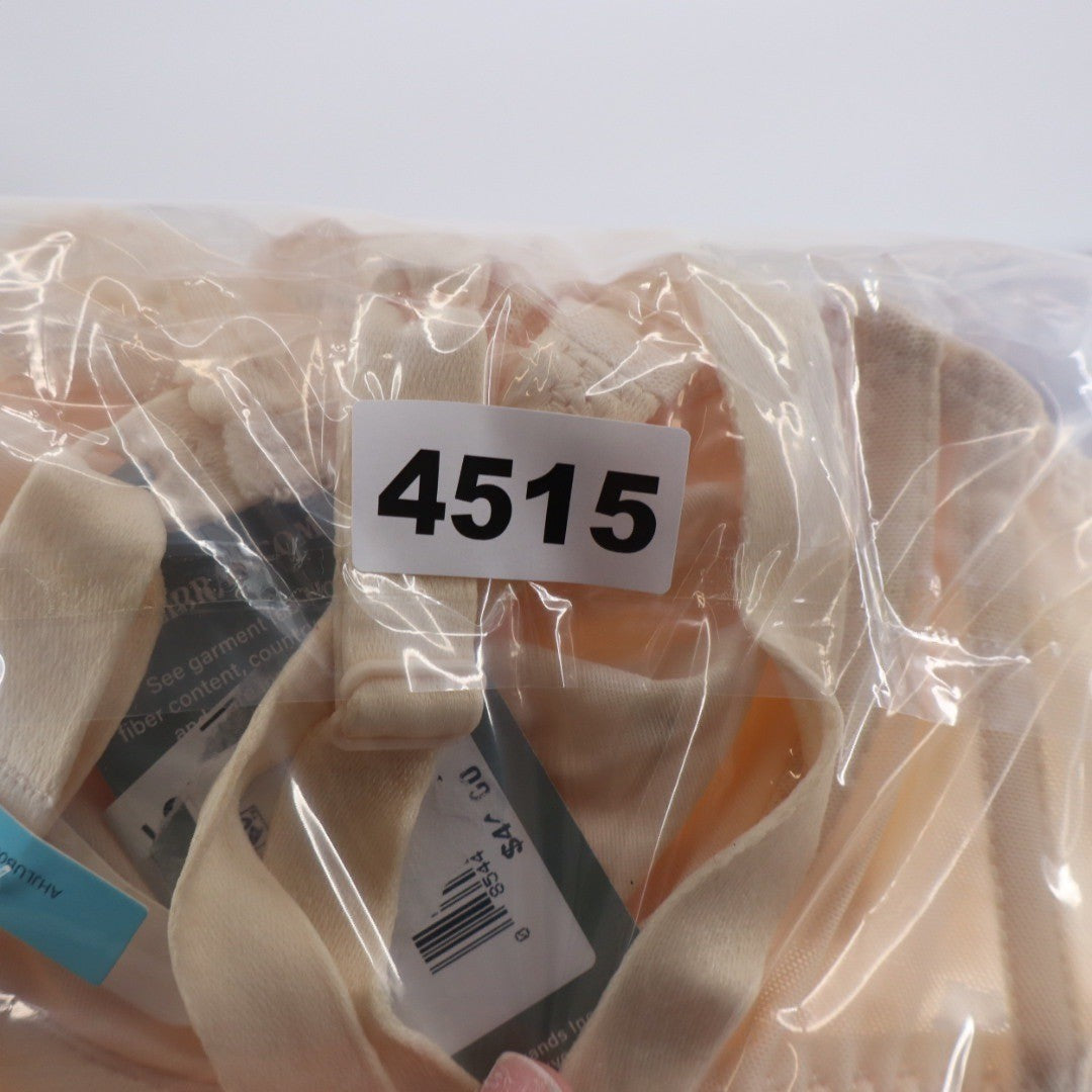 Bali Full Coverage Underwire Bra 34C Beige Lightly Lined Smoothing 76501