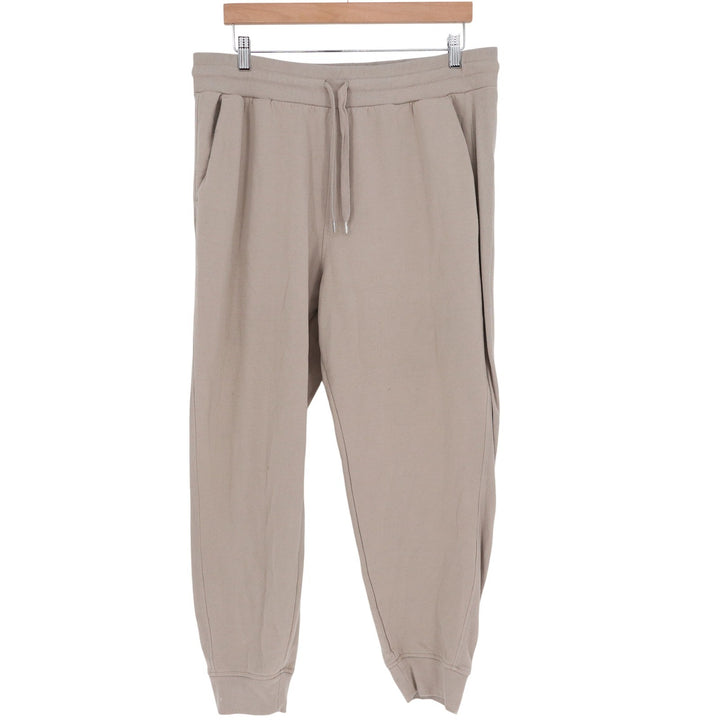 Danskin Womens XL Tan French Terry Jogger Pants Style 9976 Athleisure Loungewear