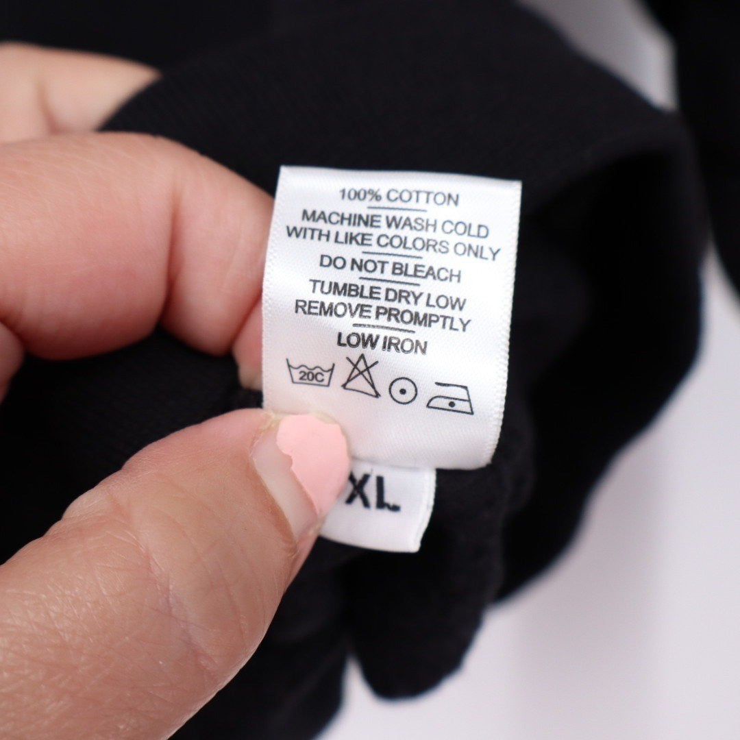 American Giant Womens Black Full Zip Hoodie Fleece Made in USA Size XL
