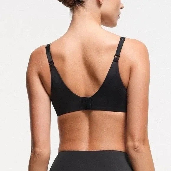 SKIMS Smoothing Intimates Full Coverage Lightly Lined Bra Onyx 32D DM DEM 9549W