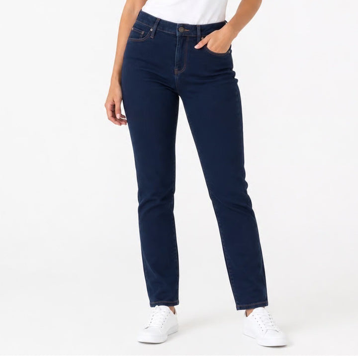 Simply Vera Vera Wang Womens Skinny Jeans Dark Wash Indigo Size 4
