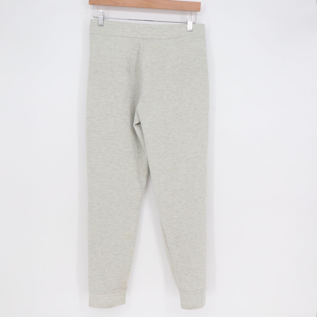 Aeropostale Mens Heather Gray Tech Jogger Pants Size S Zip Pockets Tapered