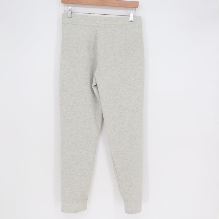 Aeropostale Mens Heather Gray Tech Jogger Pants Size S Zip Pockets Tapered