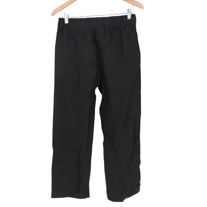 American Giant Pants Womens XS Black Linen Relaxed Fit Wide Leg Summer Wear