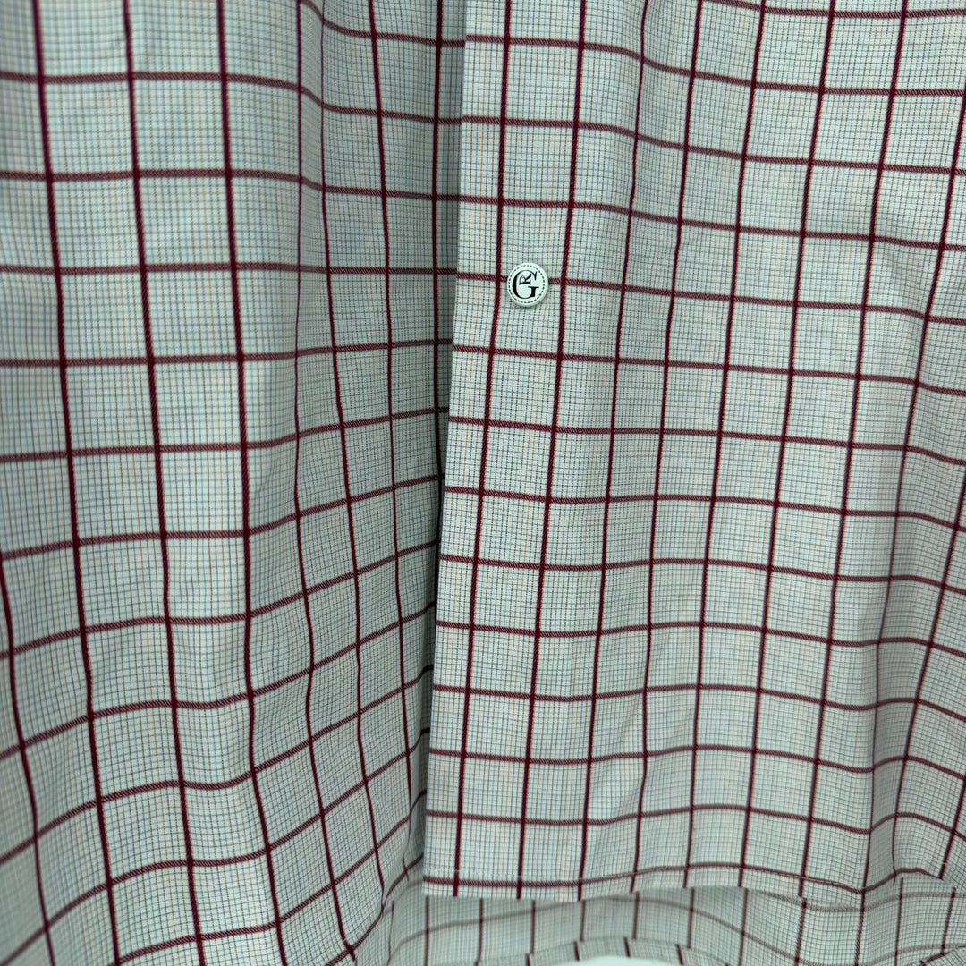 Robert Graham Shirt Mens Large Multicolor Plaid Knowledge Wisdom Faith Button Up