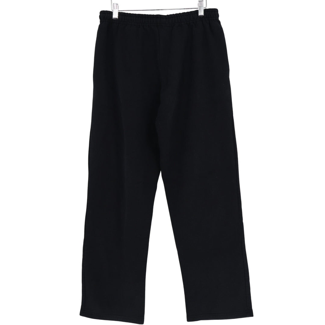 Gildan Dry Blend Field Hockey Sweatpants Mens Large Black Cotton Elastic Waist