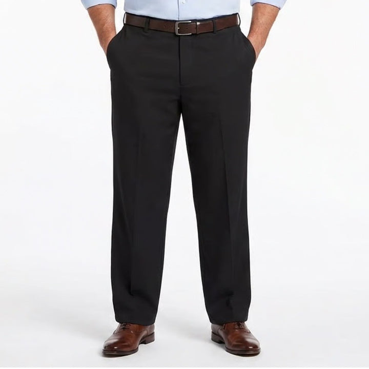 Walter Hagen Mens P11 Performance Golf Pants Black 44x34 4-Way Stretch New