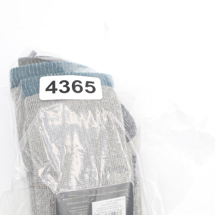 Alpine Design Mens Merino Wool Blend Hiking Crew Socks 2-Pair Pack Gray LG 9-12