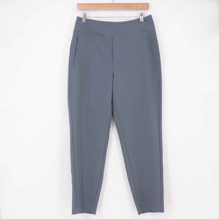 Athleta Pants Womens 8 Brooklyn Ankle Tapered Steel Blue Stretch Excellent