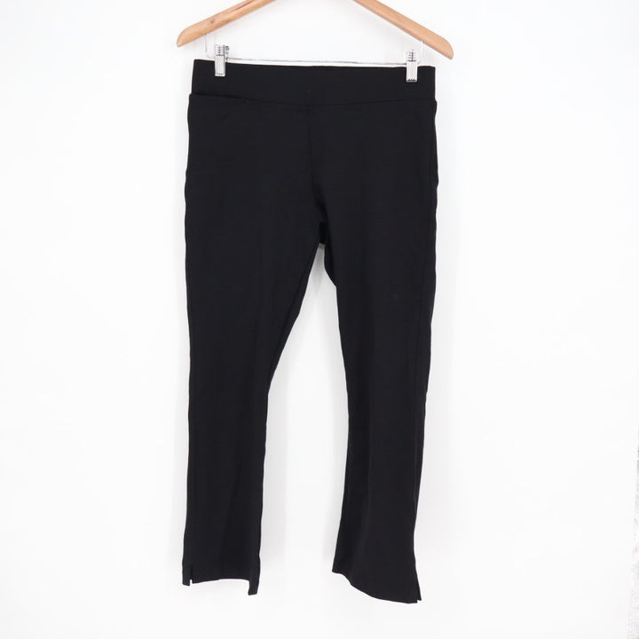 American Giant Pants Womens 10 Black Stretch Pockets Made In USA
