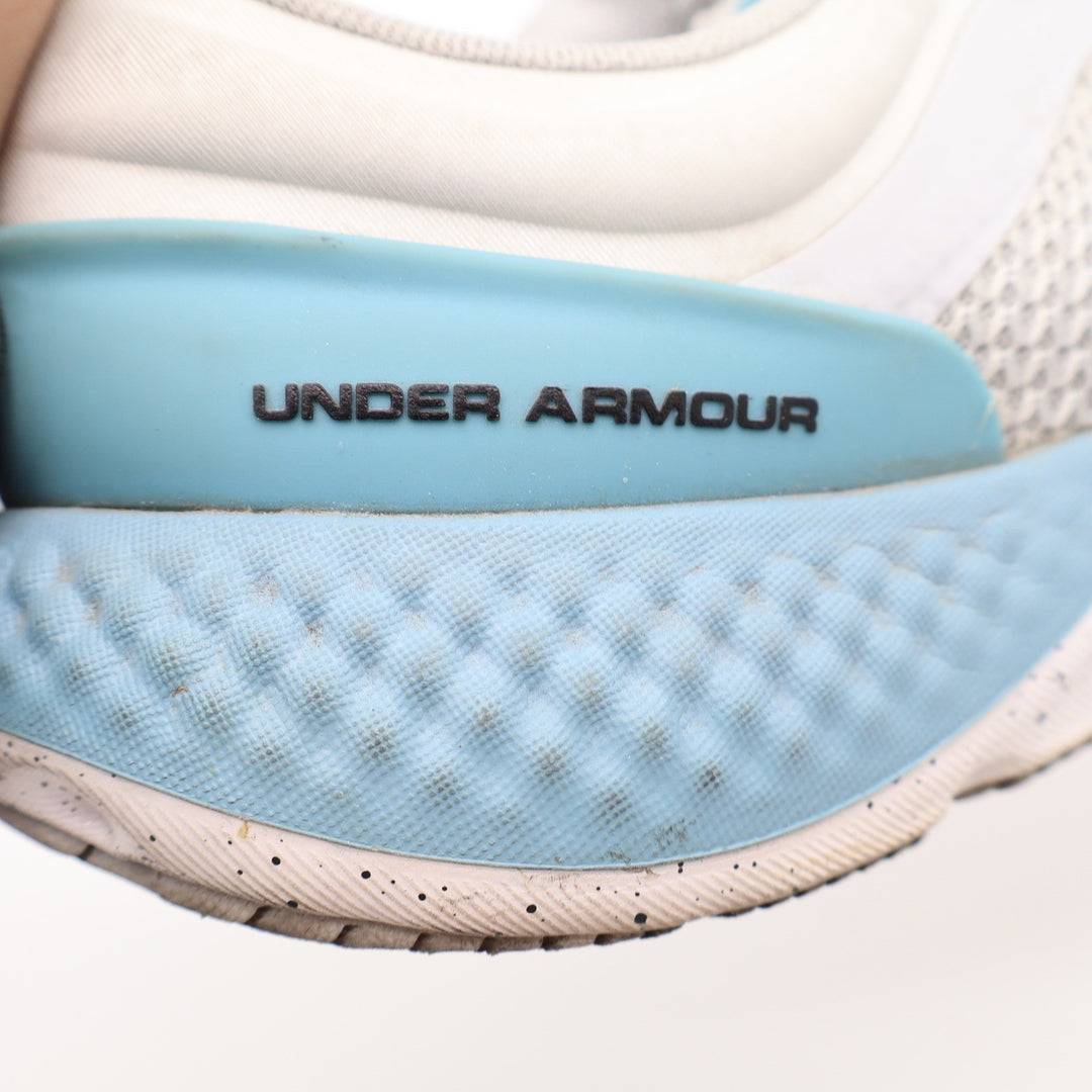 Under Armour Running Shoes Womens 10 Charged Escape 3 Gray Blue Excellent
