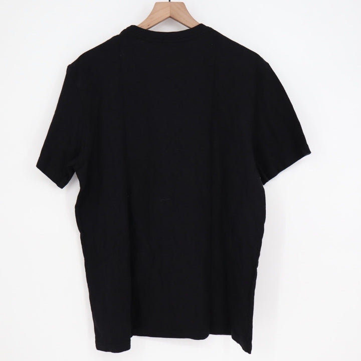 AMERICAN GIANT Mens Black Crew Neck T Shirt Size L Made in USA Cotton