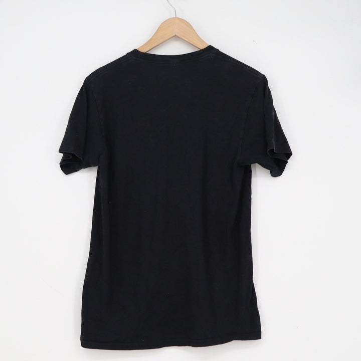 Levis Mens Graphic Batwing Logo T-Shirt Black Short Sleeve Cotton Size M