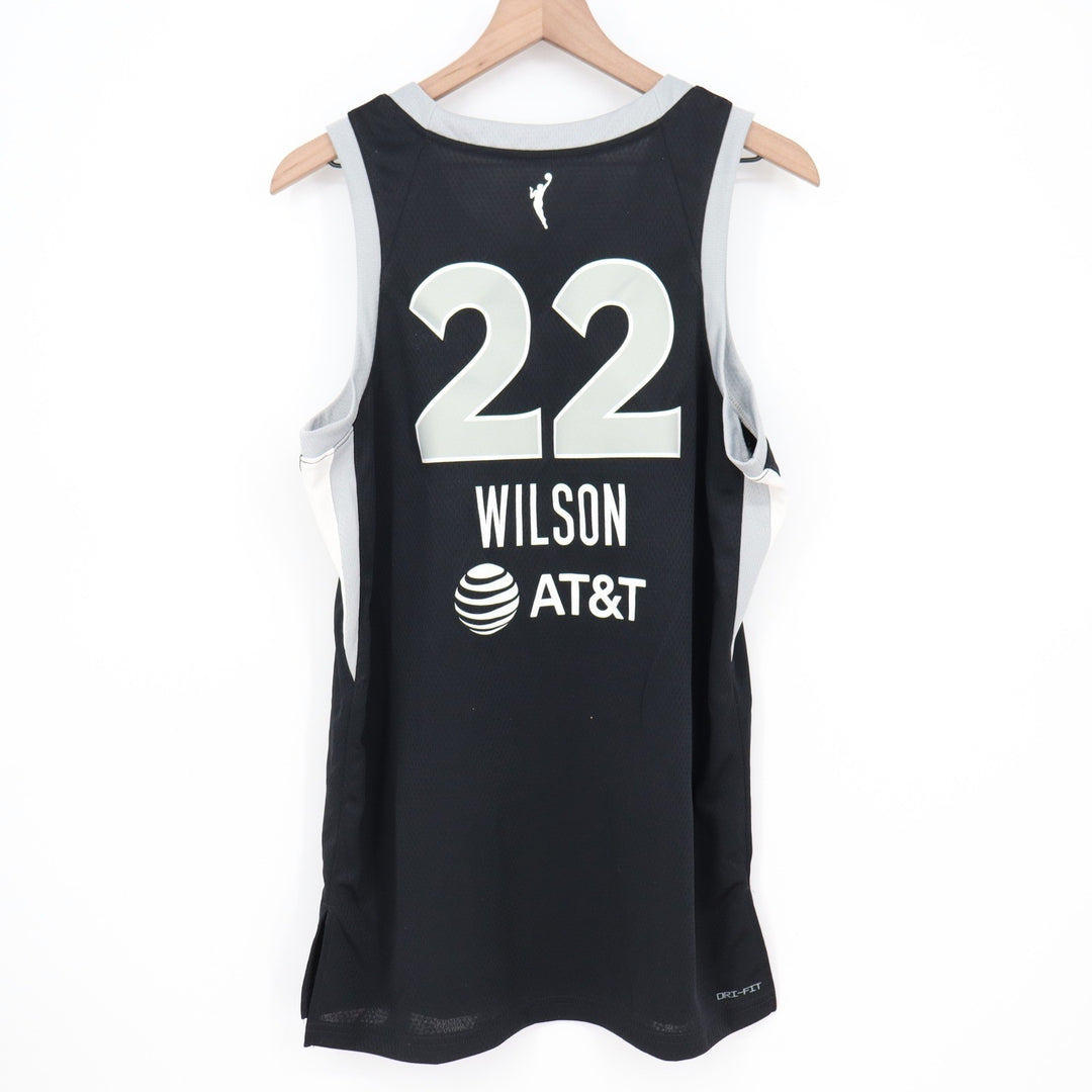 Nike Las Vegas Aces A'ja Wilson 22 Explorer Edition WNBA Jersey Black Womens M