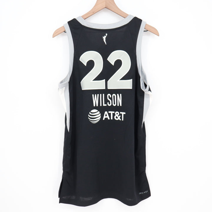 Nike Las Vegas Aces A'ja Wilson 22 Explorer Edition WNBA Jersey Black Womens M