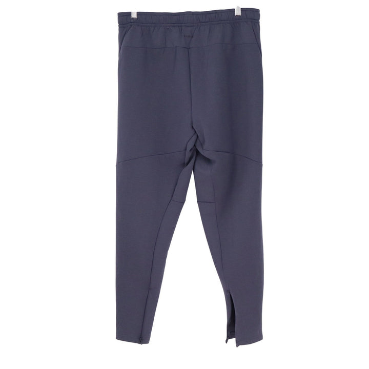 Adidas Mens D4T Knit Training Pants Shadow Navy Blue Slim Fit Joggers L