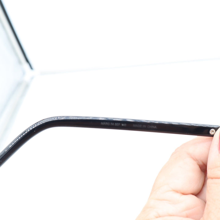 Marc Jacobs Eyeglasses Unisex N/A MARC 74 807 Black Rectangular Excellent