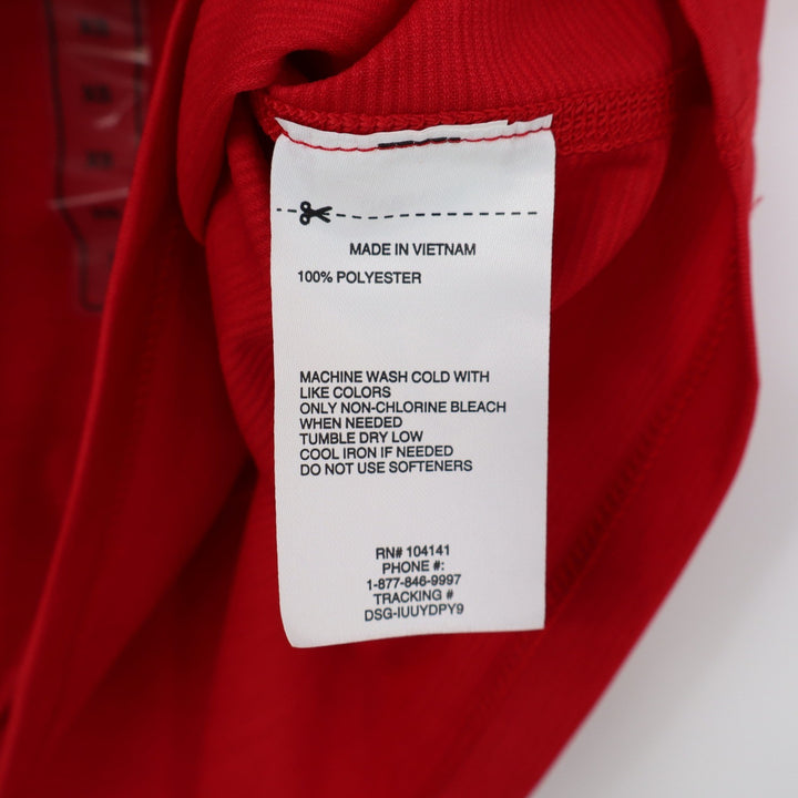DSG Boys Movement Tee Team Red Heather Moisture Wicking Shirt XS 6-7 DAB14105