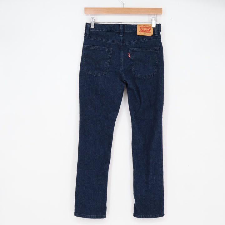 Levi's Jeans Boys 12 511 Performance Slim Dark Blue Stretch Denim Excellent