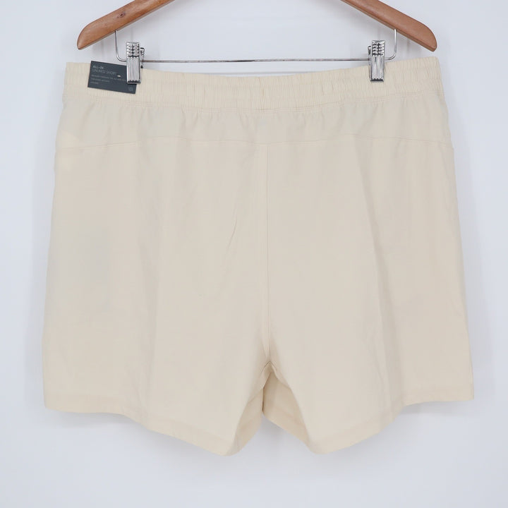 VRST Mens All-In Short V2 Unlined 5" Light Sand XL New