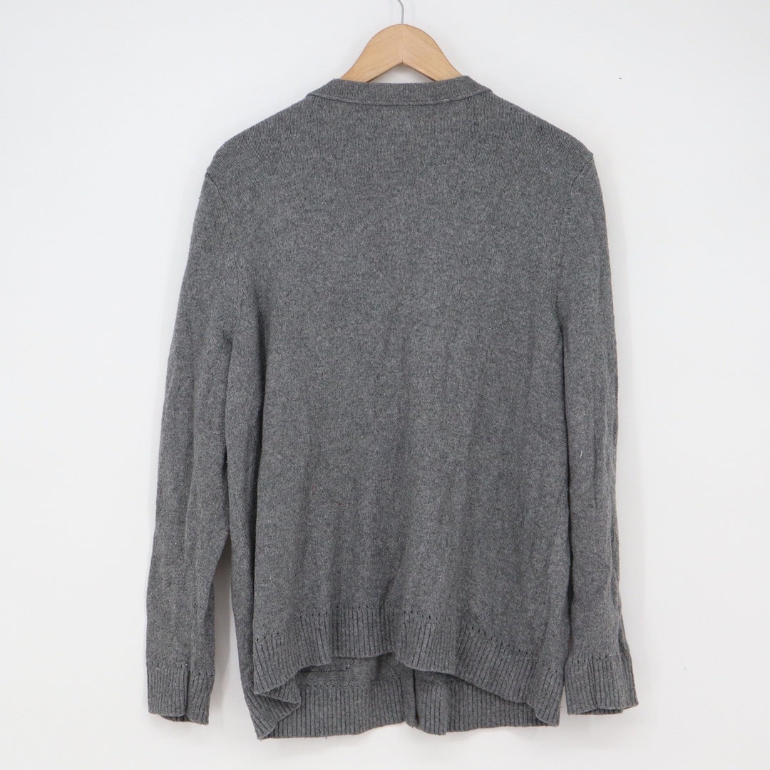 Sonoma Cardigan Womens XL Goods For Life Gray Button-Down Pockets Excellent