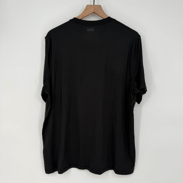 American Eagle Outfitters Men's XL Black Soft Knit T-Shirt Casual Everyday
