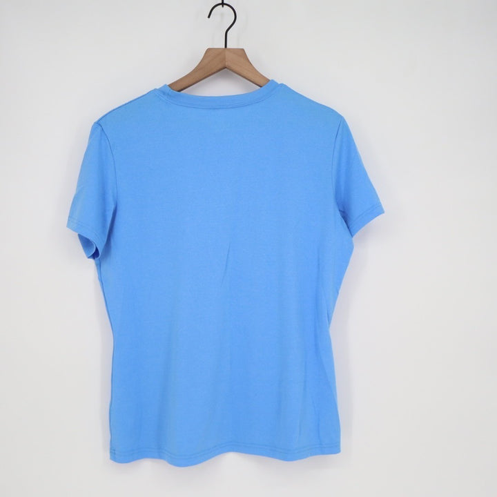 Nike Dri-Fit T Shirt Womens XL (16-18) Blue Crew Neck Short Sleeve Pullover