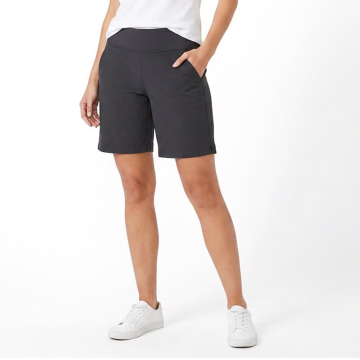 Adidas Ultimate365 Modern Bermuda Golf Shorts Black Womens Size M NEW