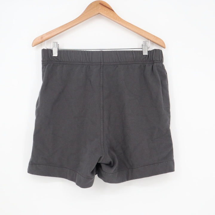 American Giant Sweatshorts Womens M Gray Cotton Drawstring Waist Slash Pockets