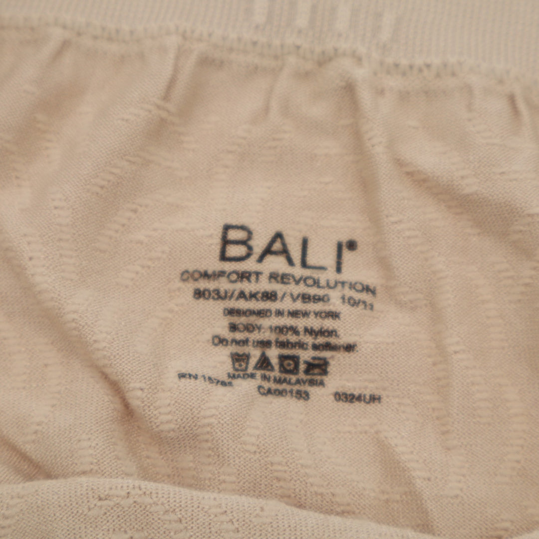 Bali Comfort Revolution Microfiber Brief Panty Womens 10/11 Nude Full Coverage