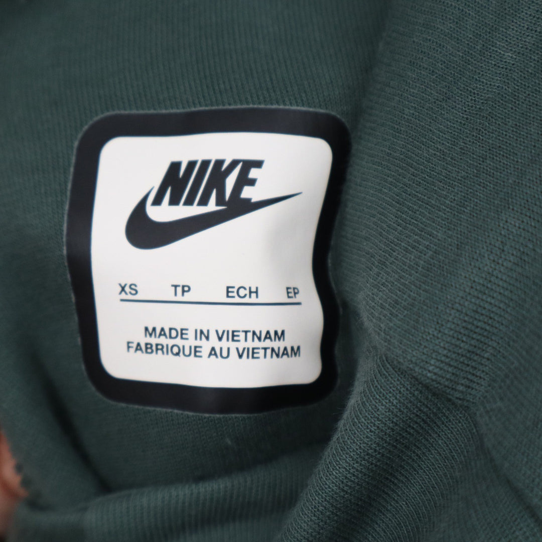Nike Womens Tech Fleece Wide Leg Pleated Pants Forest Green XS