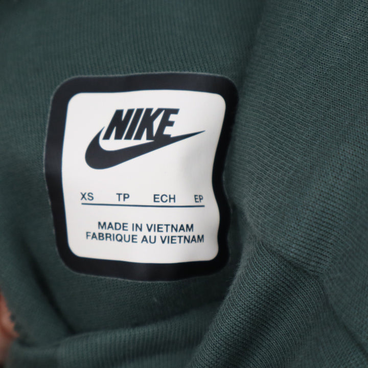 Nike Womens Tech Fleece Wide Leg Pleated Pants Forest Green XS