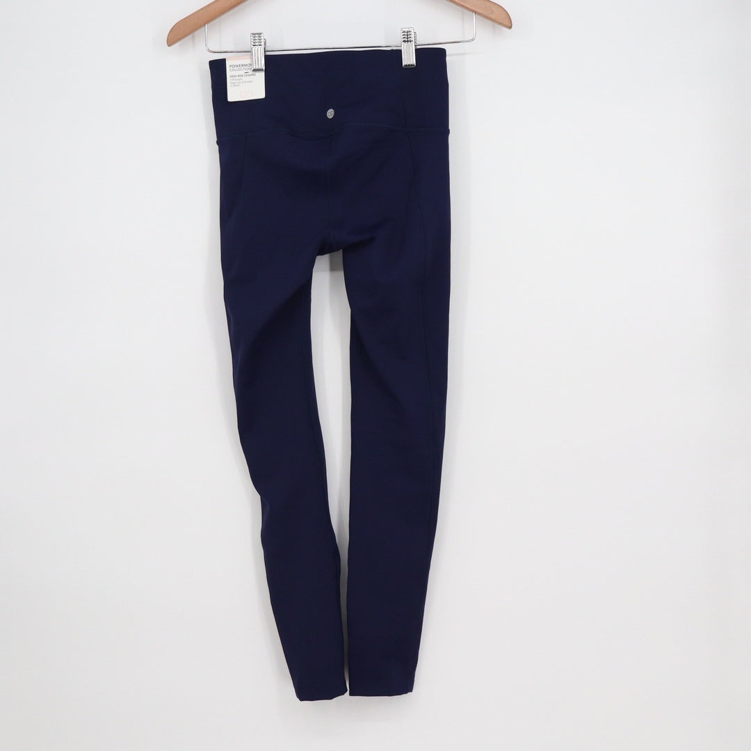 Calia Womens Powermove 7/8 Legging Opulent Blue High Rise XS
