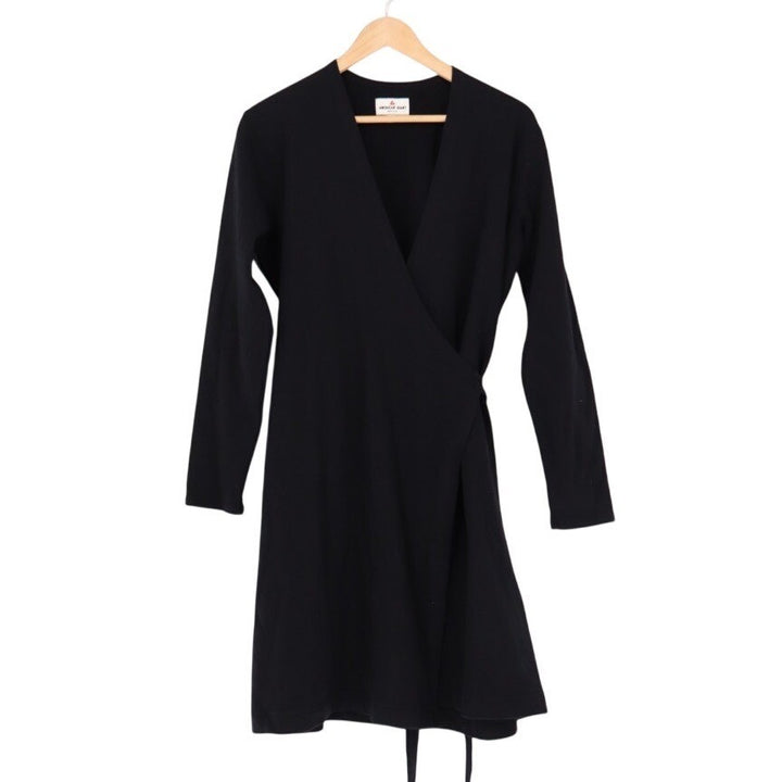 American Giant Women's Wrap Dress Size M Made In USA