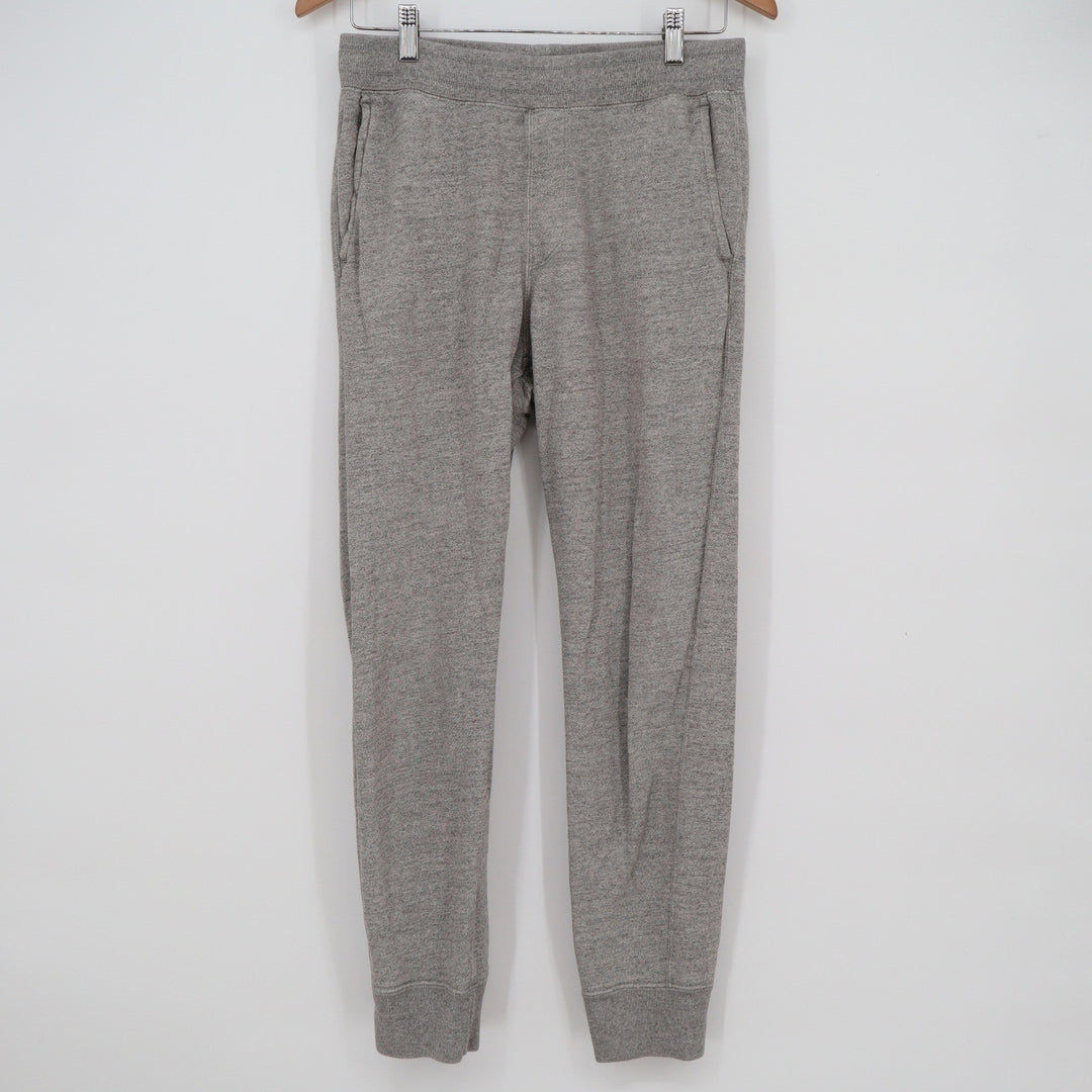 Uniqlo Mens Small Heather Gray Jogger Sweatpants Cotton Blend